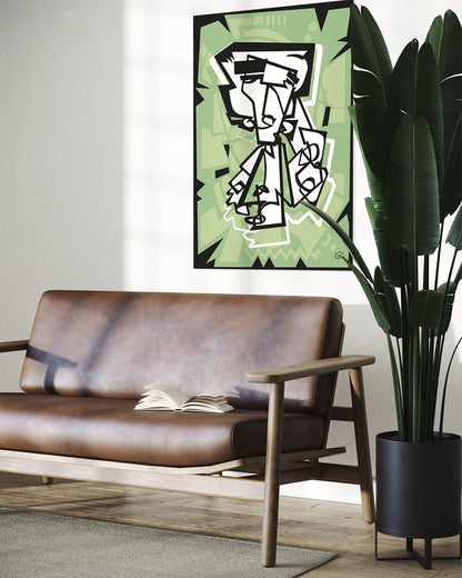 MR RACKET | Fine art print