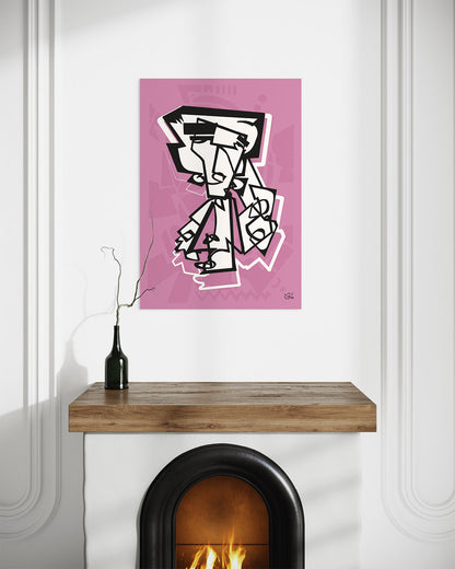 MR RACKET | Fine art print