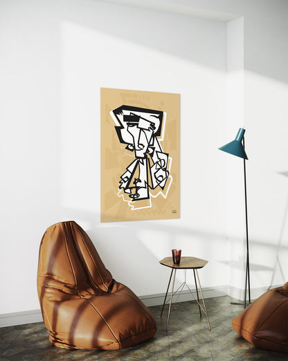 MR RACKET | Fine art print