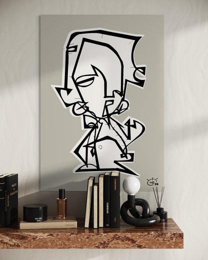 MR SHYGUY | Canvas print