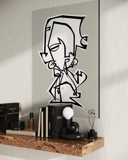 MR SHYGUY | Canvas print