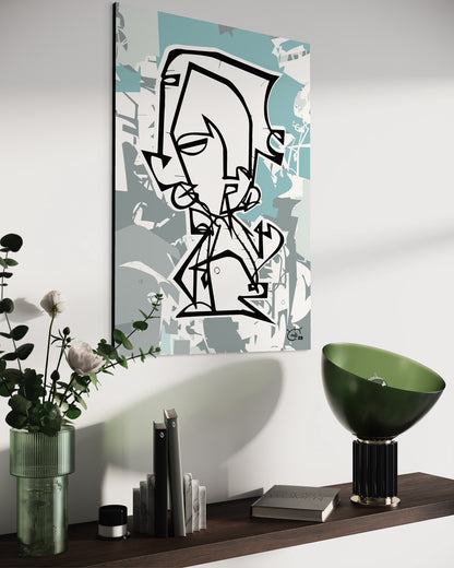 MR SHYGUY | Canvas print