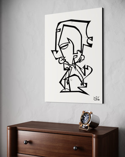 MR SHYGUY | Canvas print