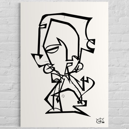 MR SHYGUY | Canvas print