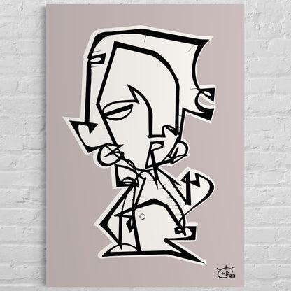 MR SHYGUY | Canvas print