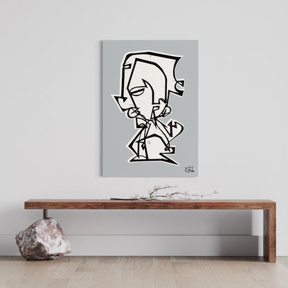 MR SHYGUY | Canvas print