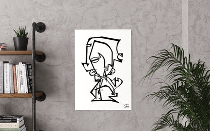 MR SHYGUY | Fine art print