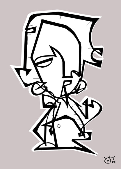 MR SHYGUY | Canvas print