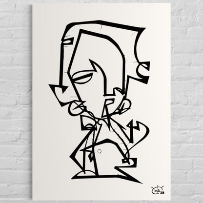 MR SHYGUY | Canvas print
