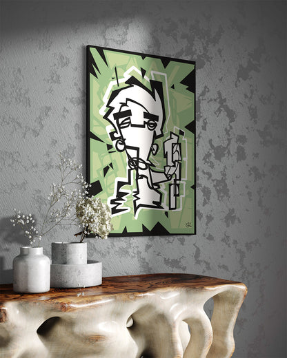 NUNCHUK | Canvas print