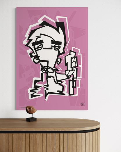 NUNCHUK | Canvas print