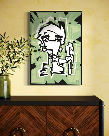 NUNCHUK | Canvas print