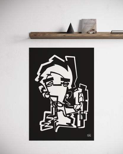 NUNCHUK | Fine art print