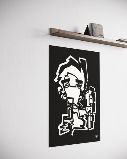 NUNCHUK | Fine art print
