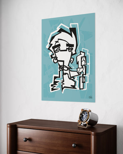 NUNCHUK | Fine art print