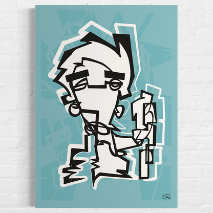 NUNCHUK | Fine art print