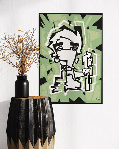 NUNCHUK | Fine art print