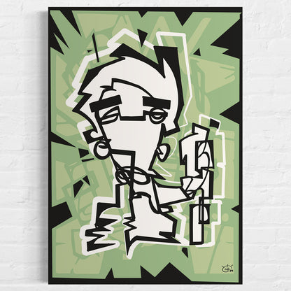 NUNCHUK | Fine art print