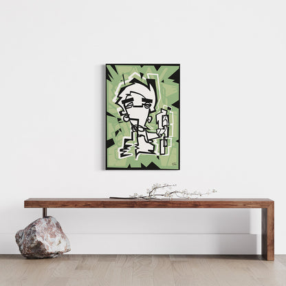 NUNCHUK | Fine art print