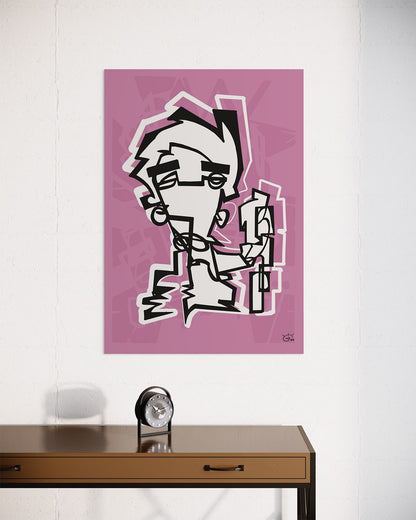 NUNCHUK | Fine art print