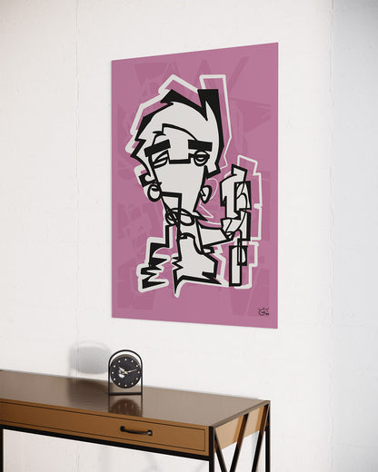 NUNCHUK | Fine art print