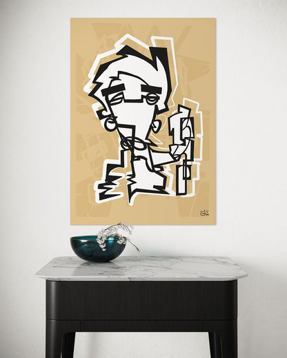 NUNCHUK | Fine art print