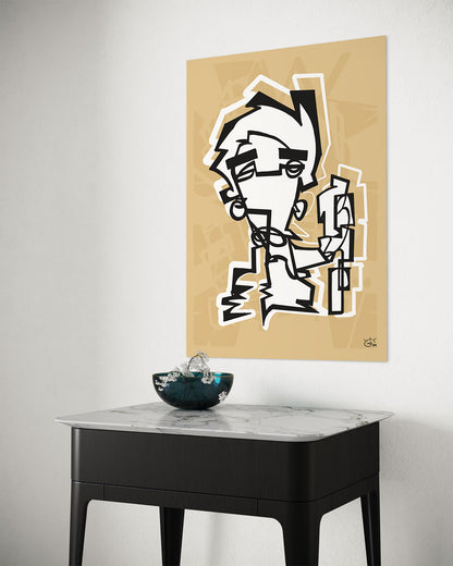 NUNCHUK | Fine art print