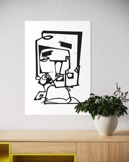 SQUAREHEAD | Canvas print