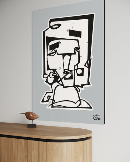 SQUAREHEAD | Canvas print