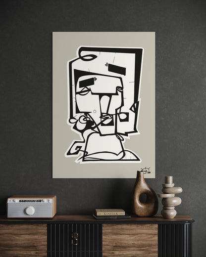 SQUAREHEAD | Canvas print