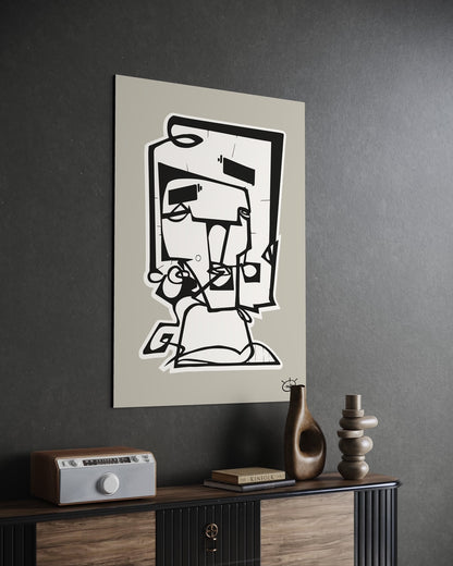 SQUAREHEAD | Canvas print