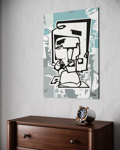SQUAREHEAD | Canvas print