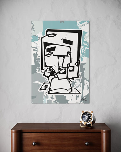 SQUAREHEAD | Canvas print
