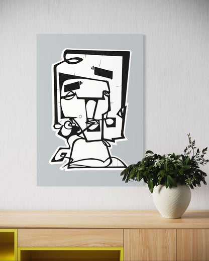 SQUAREHEAD | Canvas print