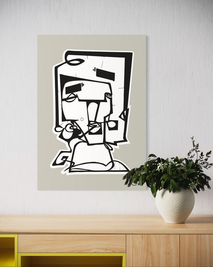 SQUAREHEAD | Canvas print