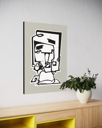 SQUAREHEAD | Canvas print