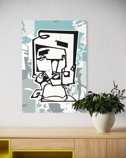 SQUAREHEAD | Canvas print