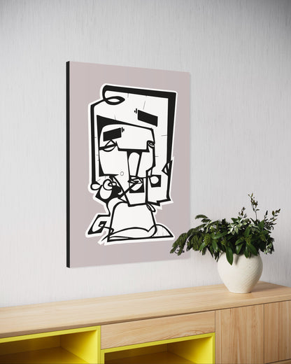 SQUAREHEAD | Canvas print