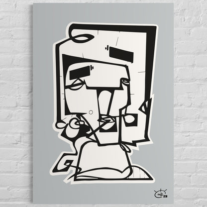 SQUAREHEAD | Canvas print