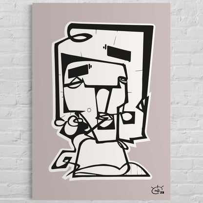 SQUAREHEAD | Canvas print