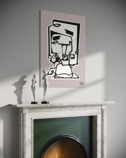 SQUAREHEAD | Fine art print