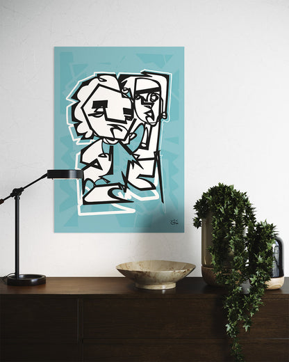 STOP COMPLAINING | Fine art print