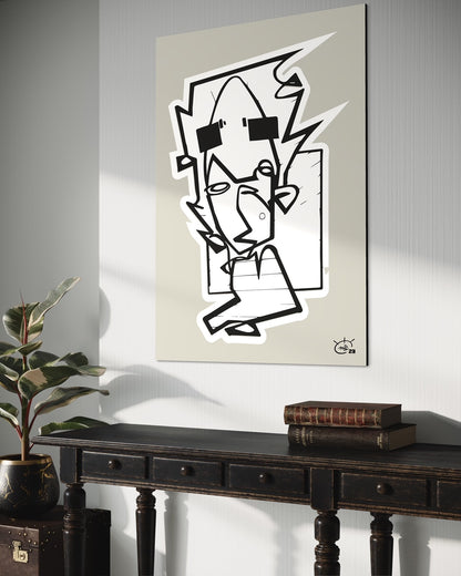THE HITCHHIKER | Canvas print