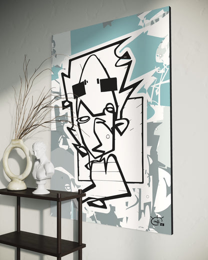 THE HITCHHIKER | Canvas print