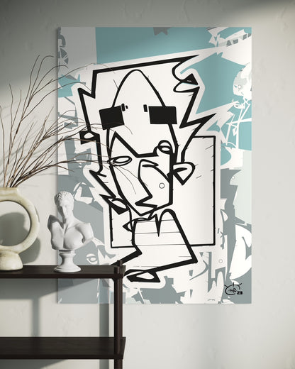 THE HITCHHIKER | Canvas print