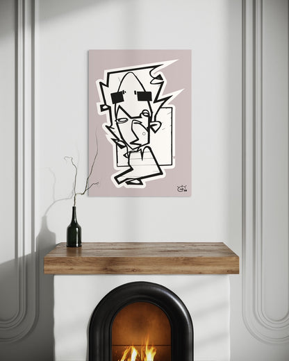 THE HITCHHIKER | Canvas print