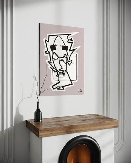 THE HITCHHIKER | Canvas print