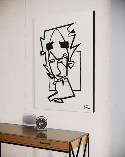 THE HITCHHIKER | Canvas print