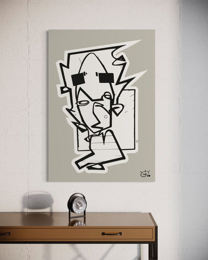 THE HITCHHIKER | Canvas print