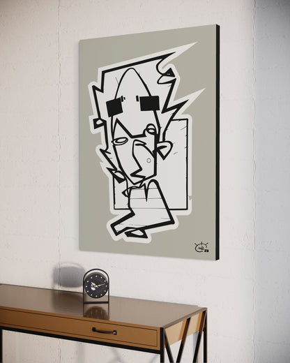 THE HITCHHIKER | Canvas print